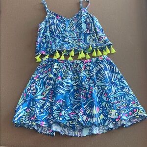 Lilly Pulitzer Tassel Trim Two-Piece Set